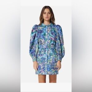 ELLIATT- ALYSSA MINI DRESS FLORAL SIZE SMALL